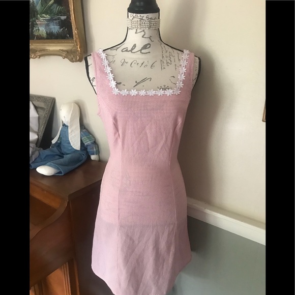 Women’s Sweetheart Square Neck Sleeveless Dress M - Picture 3 of 6